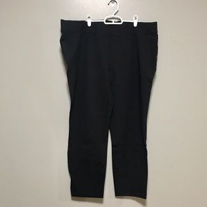 Lands’ End Black Leggings